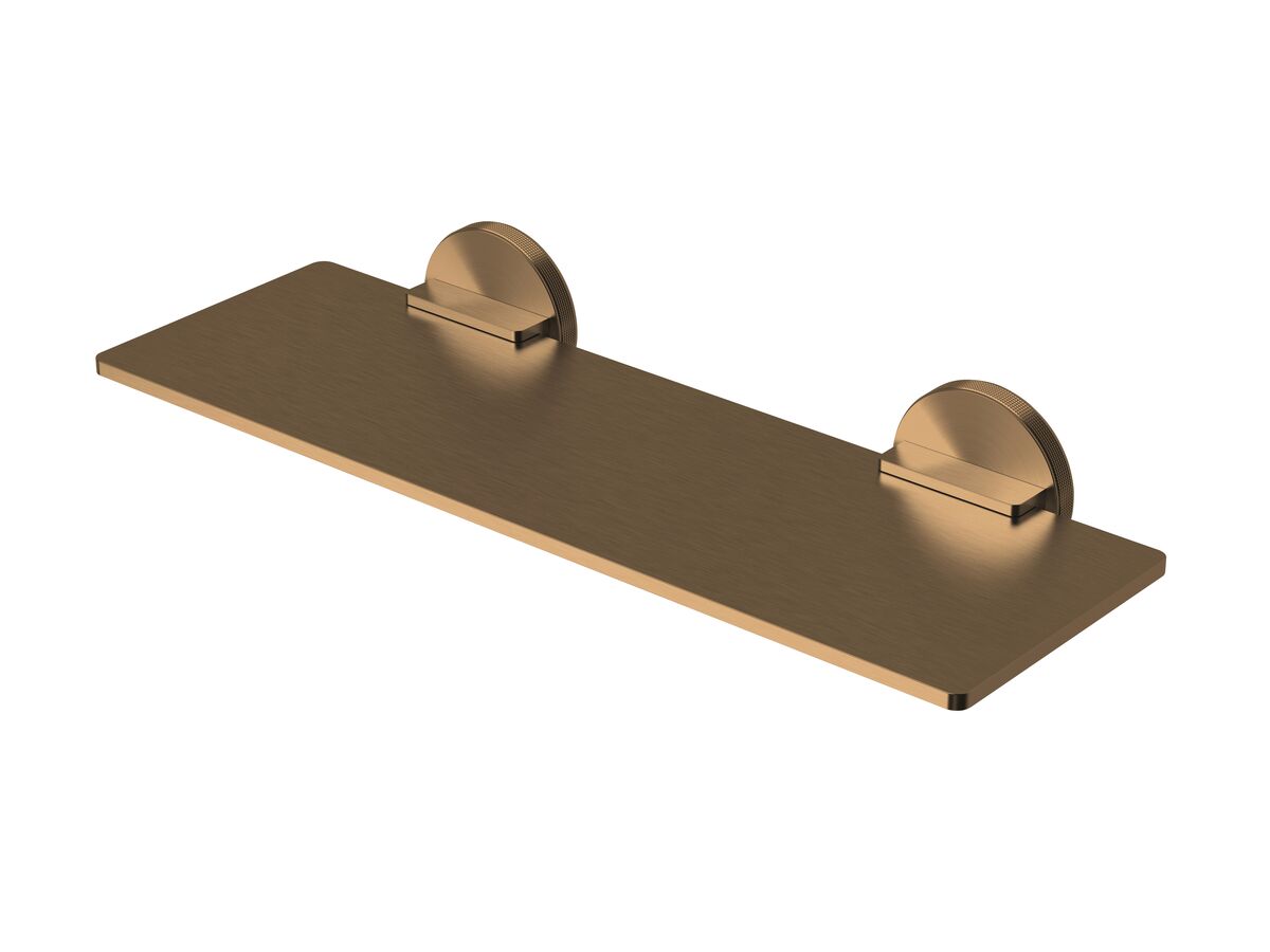 Hero - Milli Marq Edit Metal Shower Shelf Brushed Bronze