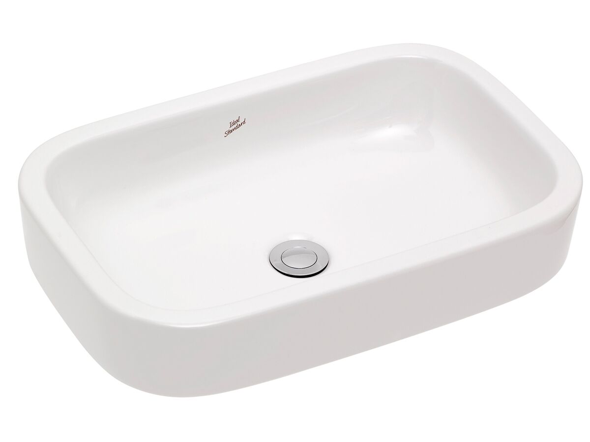 Ideal Standard Clear Vessel Basin 550mm White