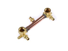 Rehau Shower Assembly Right Angle 6""