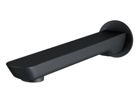 Mizu Bliss Basin Outlet 200mm Matte Black (4 Star)