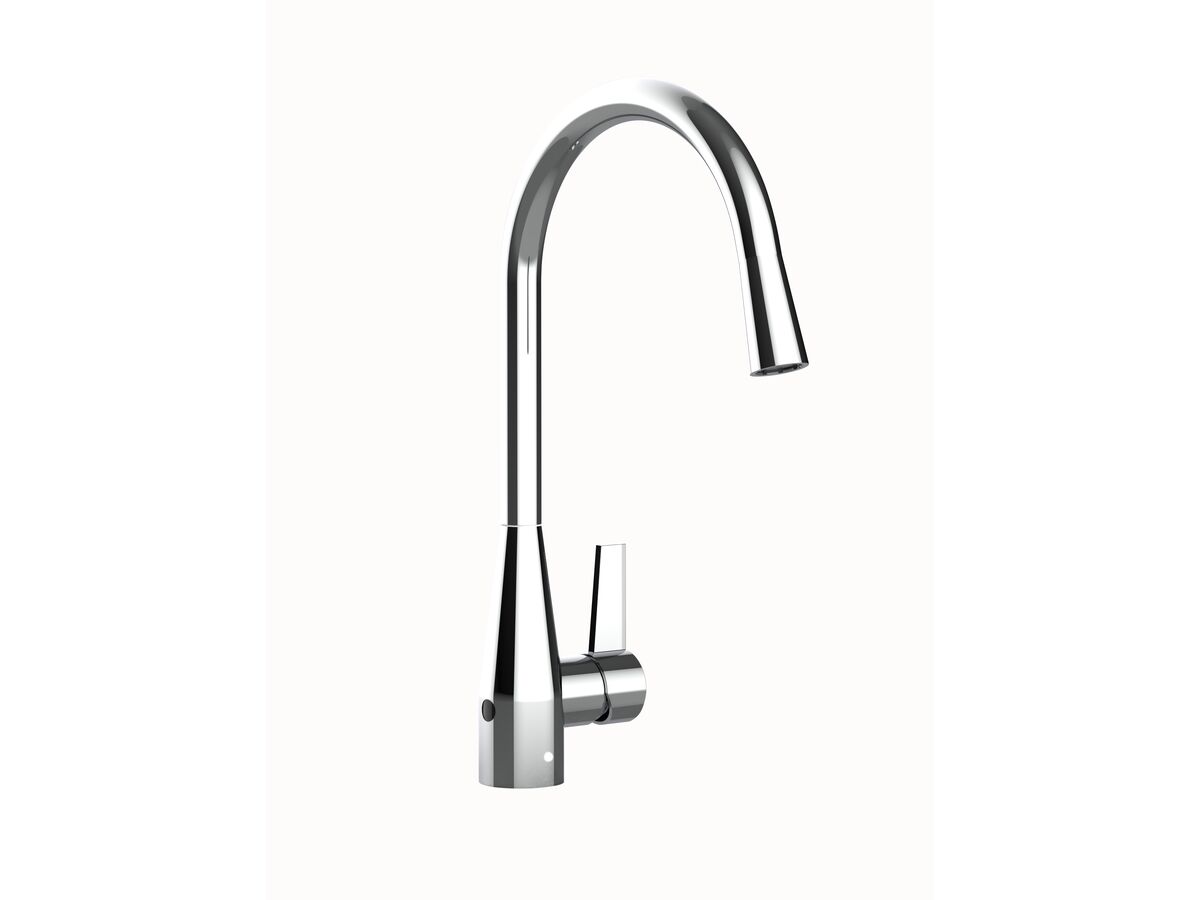 Memo Sia Sensor Gooseneck Sink Mixer Tap Dual Functions Right Hand