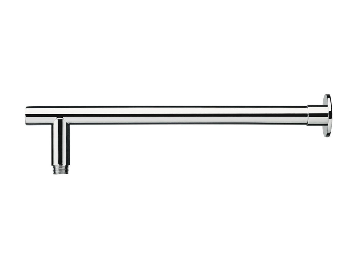 Posh Straight Shower Arm (Flat Flange) Chrome