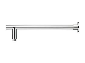 Posh Straight Shower Arm (Flat Flange) Chrome
