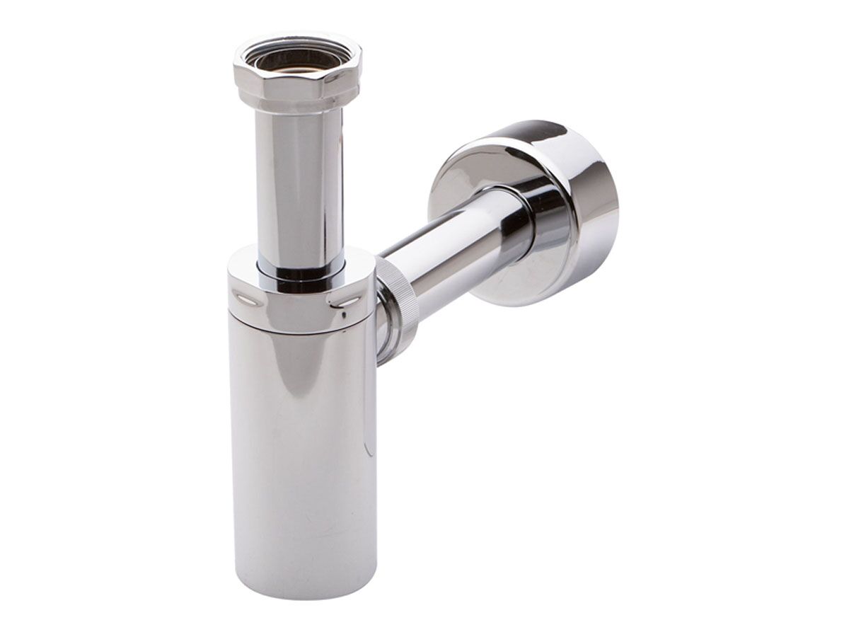 Mizu Drift Tele Bottle Trap with Connect 40mm Chrome
