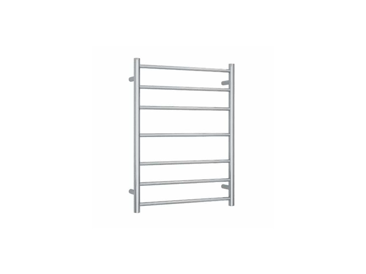 Thermorail Heated Towel Rail Straight Round Ladder 600X800mm from Reece