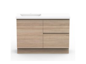 ADP Medina Vanity Unit with Kick 1 Door 2 Drawer 1200mm