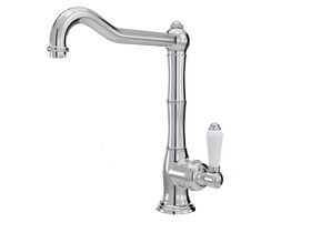 Nicolazzi Adore Swivel Sink Mixer Tap Standard Chrome / Ceramic (4 Star)