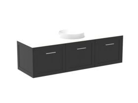 Kado Lux All Door 1500mm Centre Bowl Wall Hung Friday Quartz