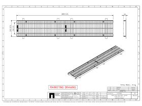 TRENCH GRATE AND FRAME : TGF24D2