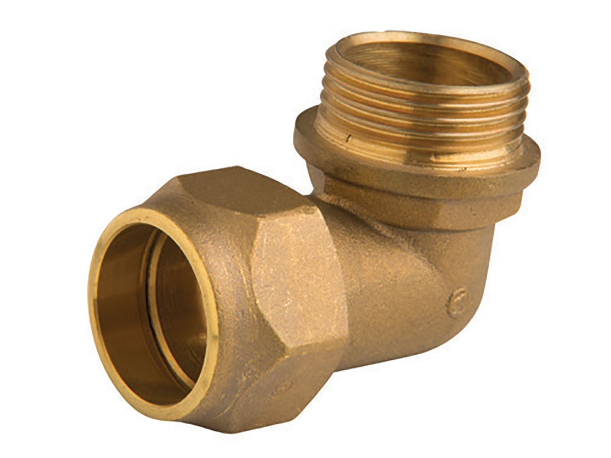 Brass Crox Male Elbow