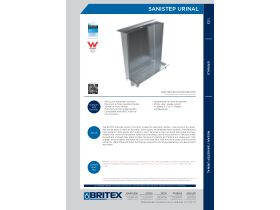 Technical Guide - Britex Sani Step Urinal