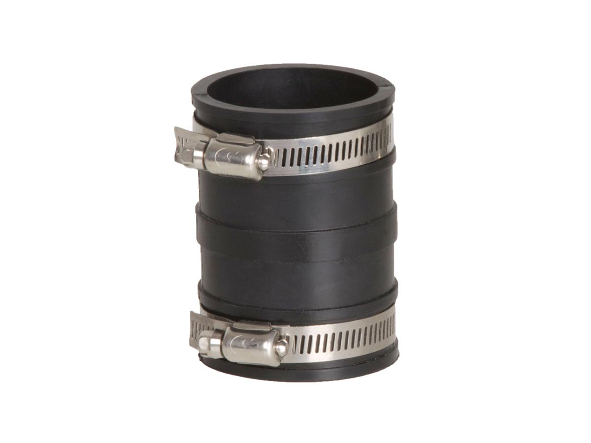 Dura Flexible Coupling 50mm PVC/Copper/Galvanised/Cast Iron from Reece