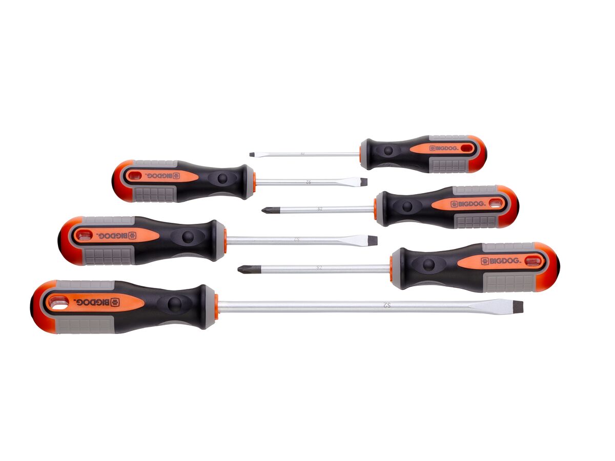 Bigdog Screwdriver Set S2 6 Piece from Reece