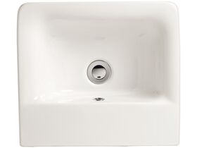 American Standard Concept Wall/Counter Basin No Taphole 400mm White