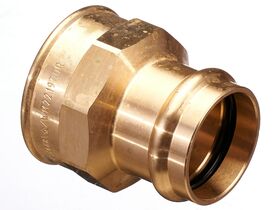 >B< Press Water Female Coupling 32mm x 1 1/4" BSP"