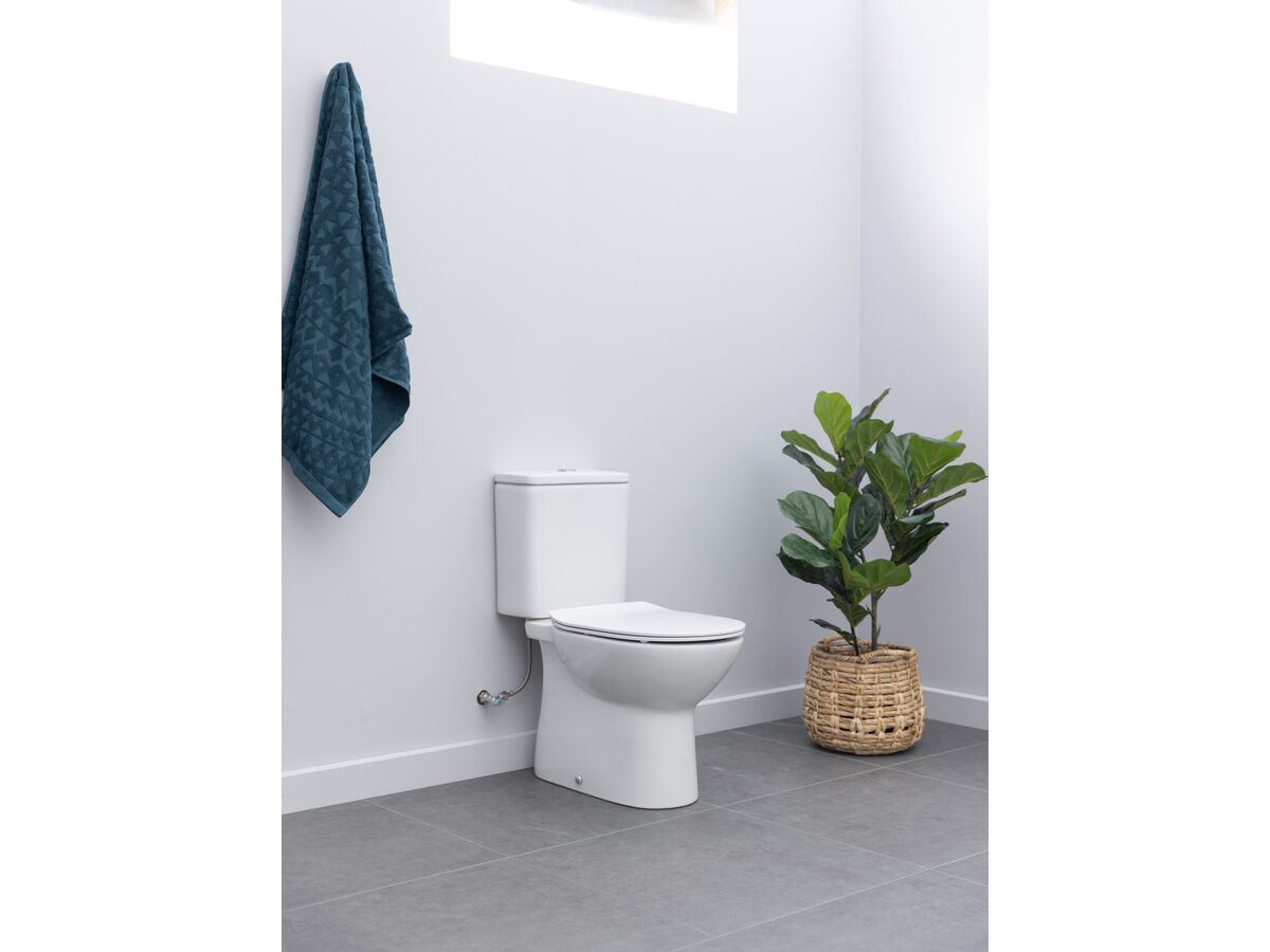 Roca Debba Rimless Close Coupled Toilet Suite (4 Star)
