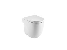 Meridian Back To Wall Pan Comfort Height with Seat White (4 Star)