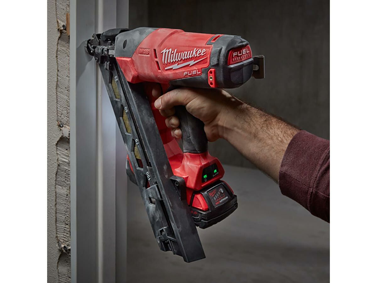 Milwaukee M18 Fuel 15GA Angled Nail Gun 18V Tool Only from Reece