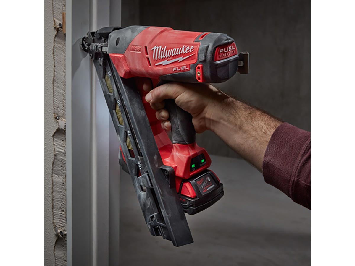 Milwaukee M18 Fuel 15GA Angled Nail Gun 18V Tool Only from Reece