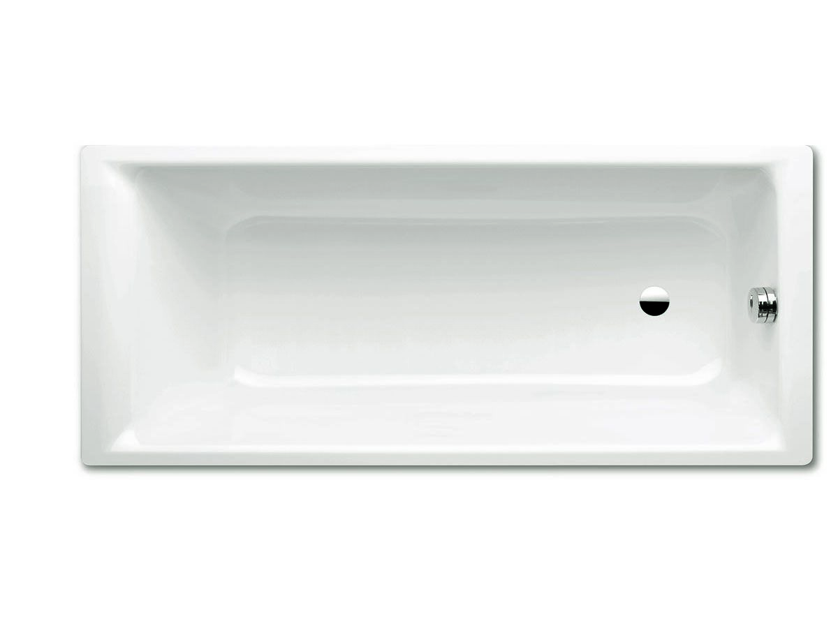 Kaldewei Puro Inset Bath 1700mm x 750mm White and Chrome