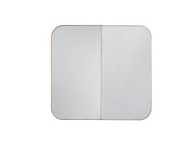 ISSY Cloud Double Mirror with Shaving Cabinet (Recessed) 1000mm x 1000mm x 146mm