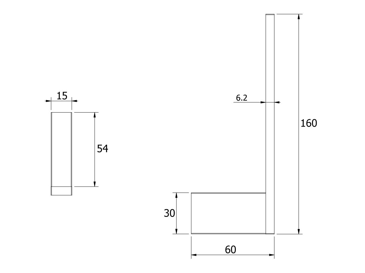 Milli Edge Spare Toilet Roll Holder Chrome from Reece