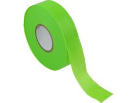 Maxisafe Fluoro Lime yellow flagging tape