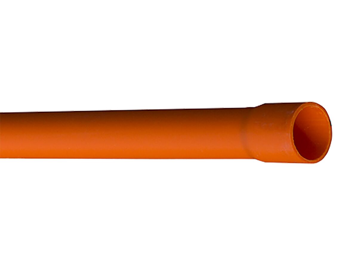 Orange Electrical Conduit Foam