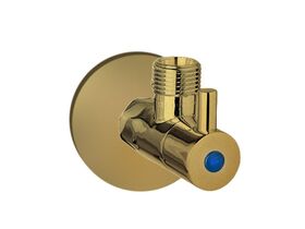 Linkware 1/4T Mini Cistern Cock Brushed Gold