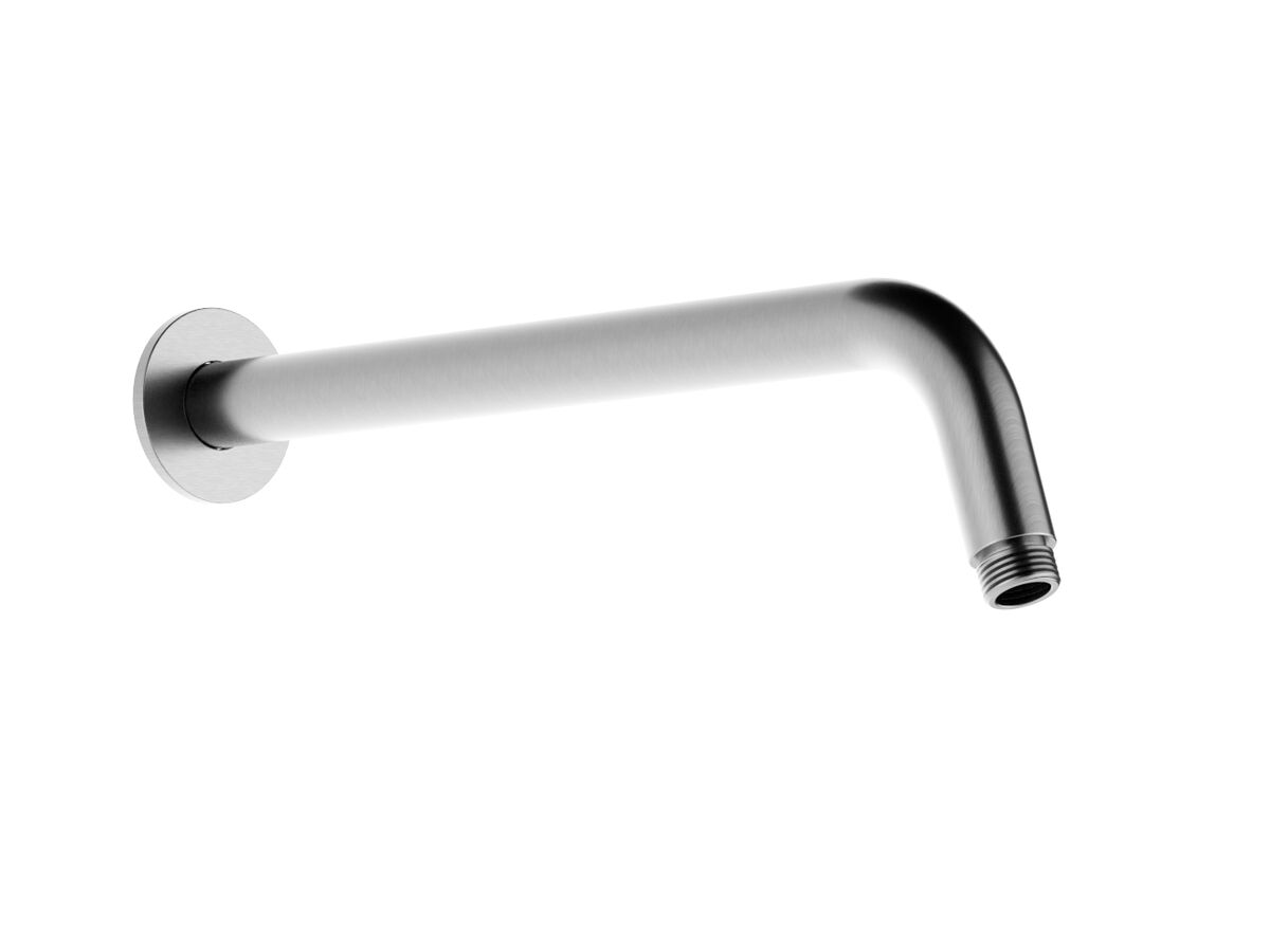 Mizu Drift Wall Straight Shower Arm Only Brushed Gunmetal from Reece