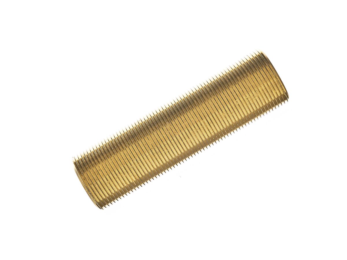 Allthread Nipple Brass 32mm x 150mm