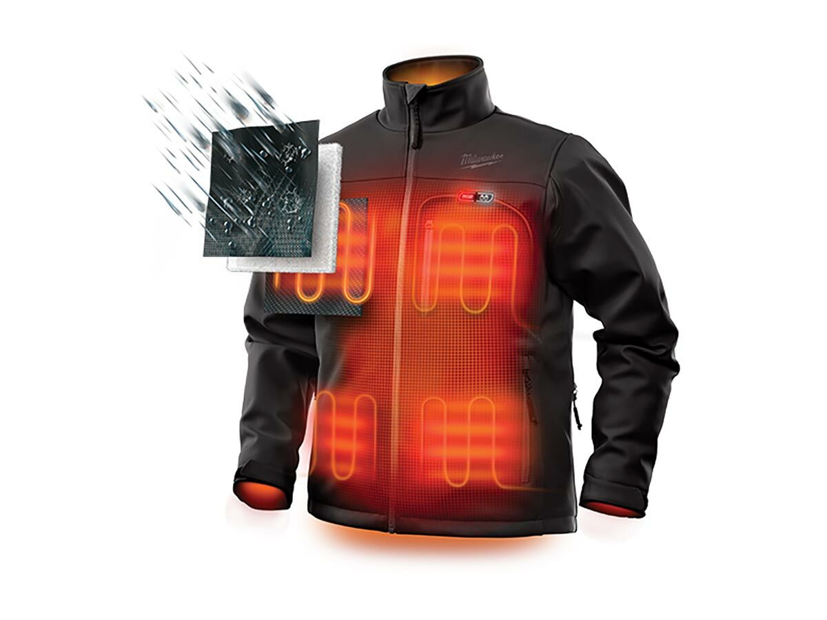 Heated Jacket Stealth LithiumIon Large Apparel (12) Kincrome Australia