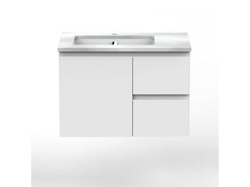 ADP Essence MKII Vanity Unit Wall Hung 1 Door 2 Draws No Basin 750