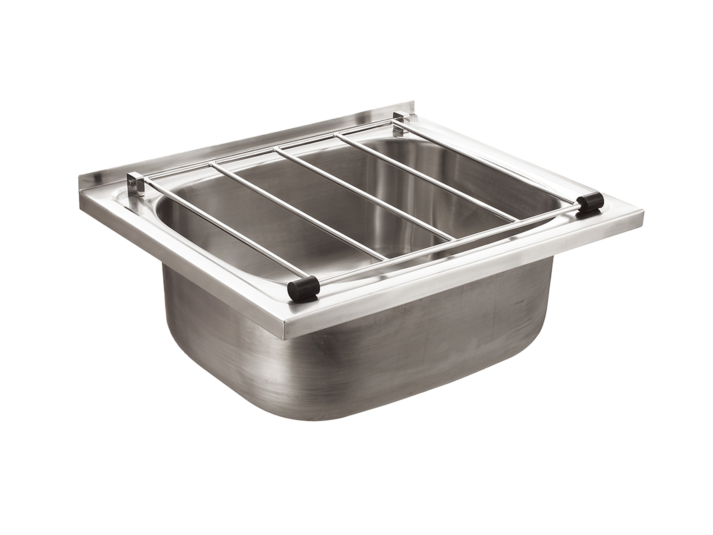 Wolfen 316 Stainless Steel Cleaners Sink with Grate from Reece