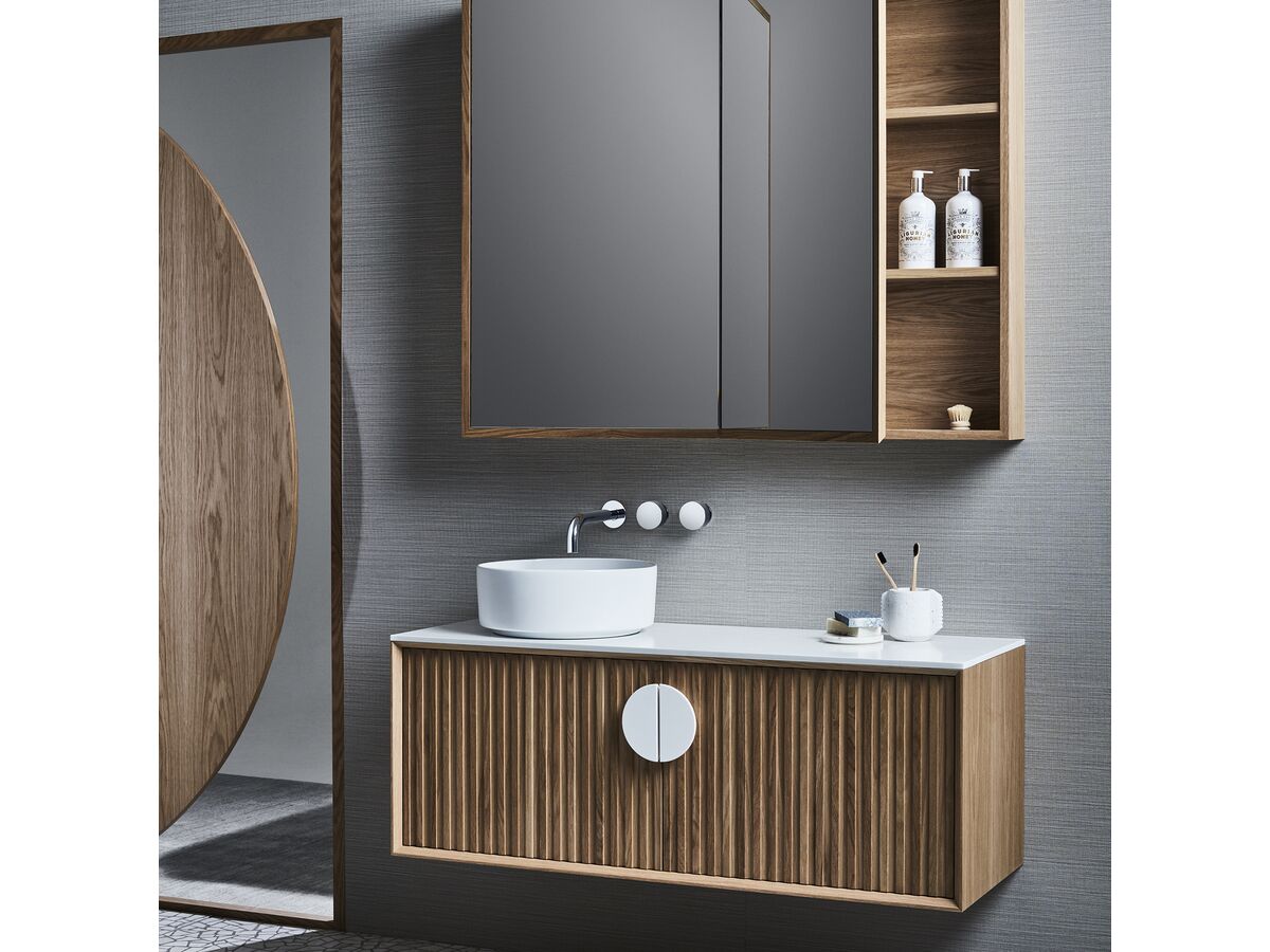 ISSY Halo I 1000mm x 450mm x 450mm Vanity Unit with 2 Doors & Internal