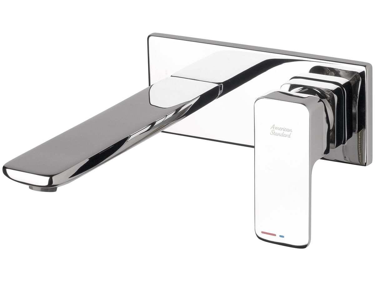American Standard Wall Bath Mixer Tap Set Chrome from Reece
