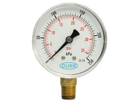 Dura Pressure Gauge Dry BE 250kPa