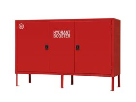 Fire Cabinet Quad Booster Feed Hydrant with Legs