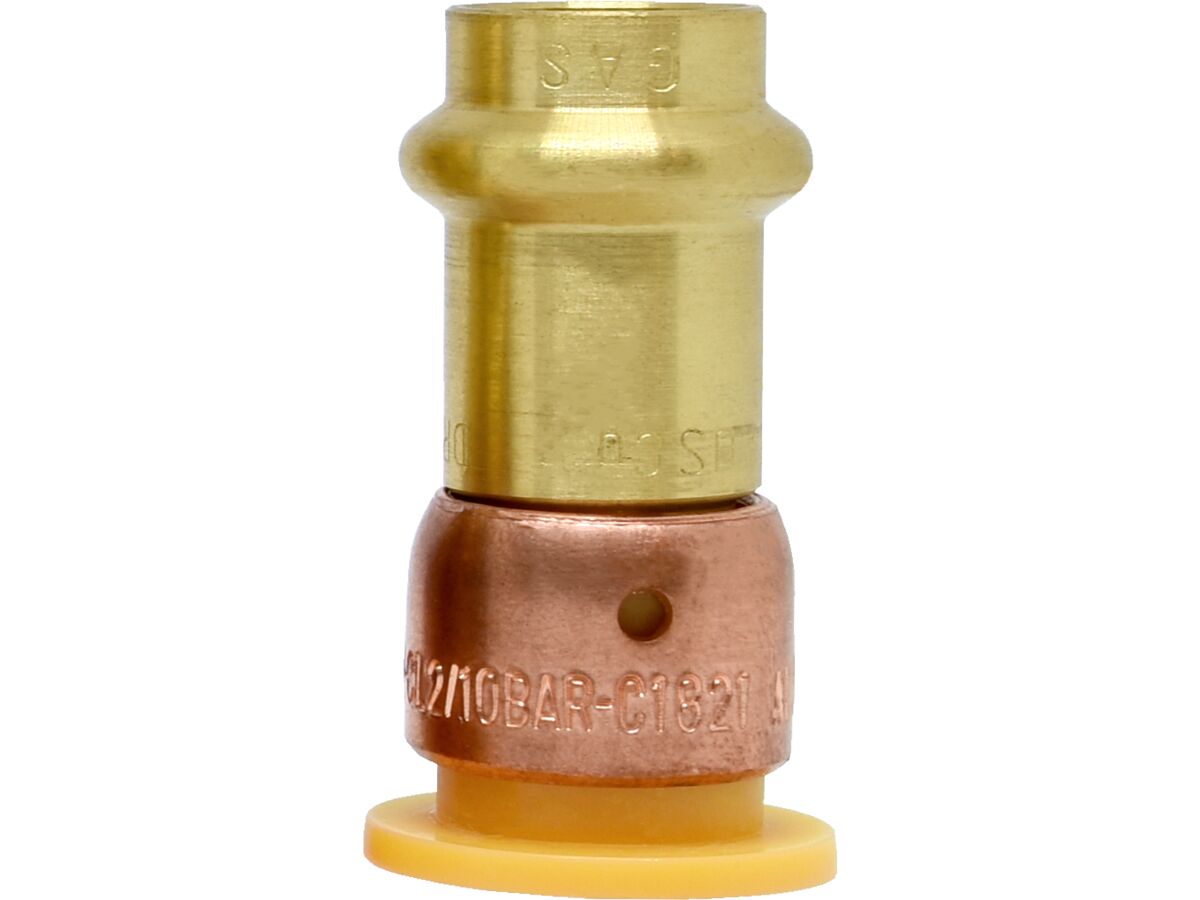 Auspex Gas 16mm x 15mm B-Press Connector