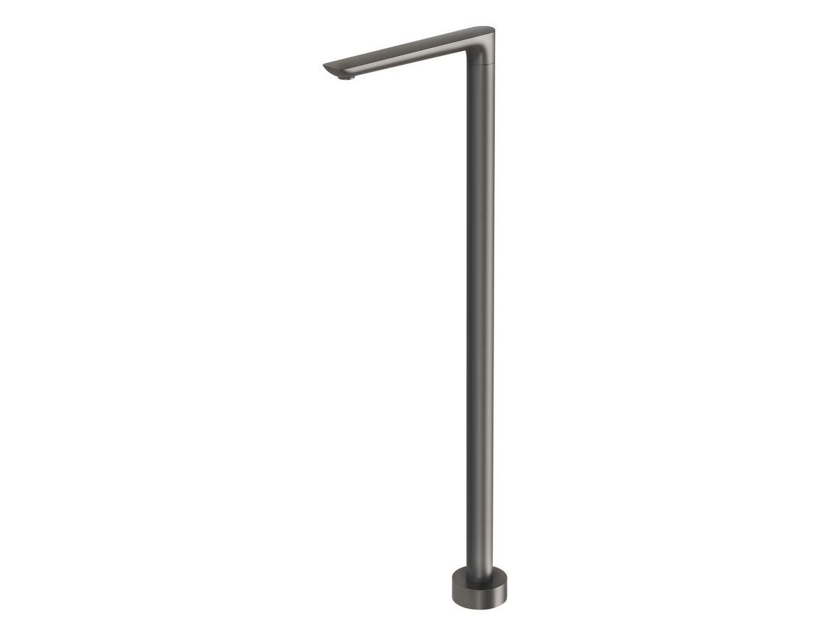 Milli Glance Floor Bath Outlet Gunmetal from Reece