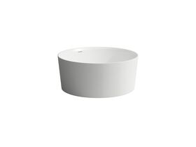 Laufen Val Freestanding Bath with Overflow 1300 Round Plug and Waste