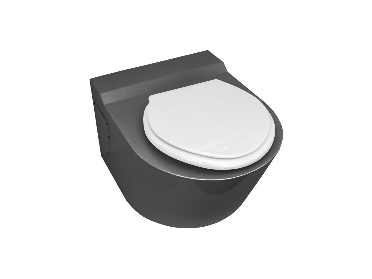 RBA Bariatric Toilet P or S Trap, Front or Rear Fixed Stainless Steel (3 Star)