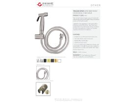 Specification Sheet - Trigger Spray with Anti Burst Hose & Dual Check Valve