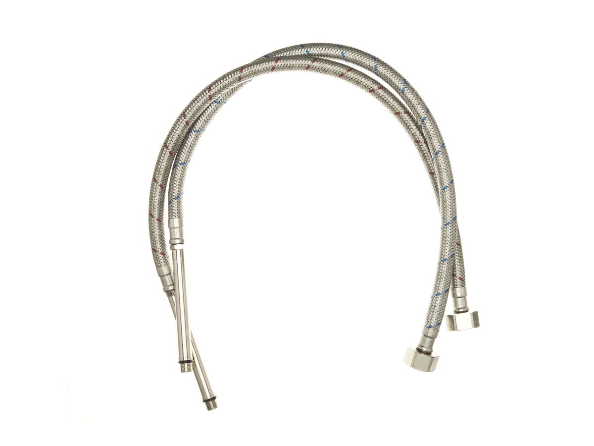 Milli Inox Basin Mixer Tap Hose Extensions from Reece