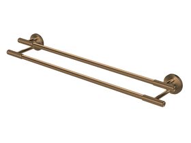 Hero - Milli Marq Edit Double Towel Rail 600mm Brushed Bronze