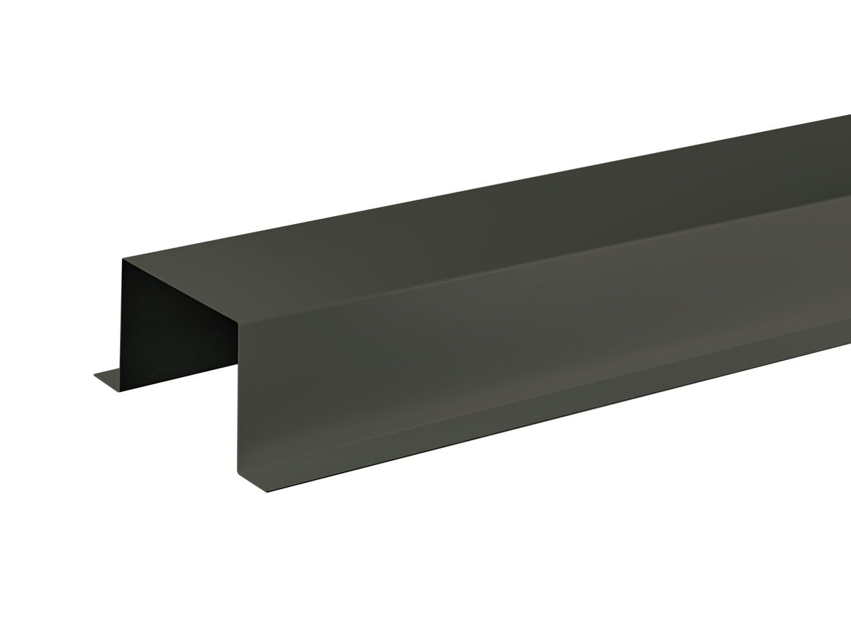 Colorbond Hat Section - Slate 2.4mtr