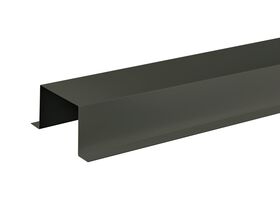 Colorbond Hat Section - Slate 2.4mtr