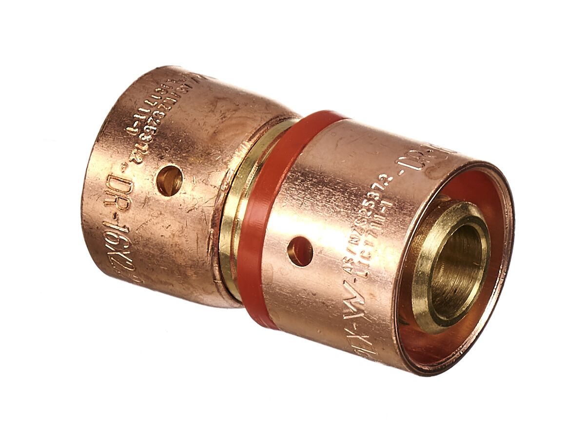 Auspex Class 20 x Rehau Pipe Adaptor 16mm x 16mm from Reece