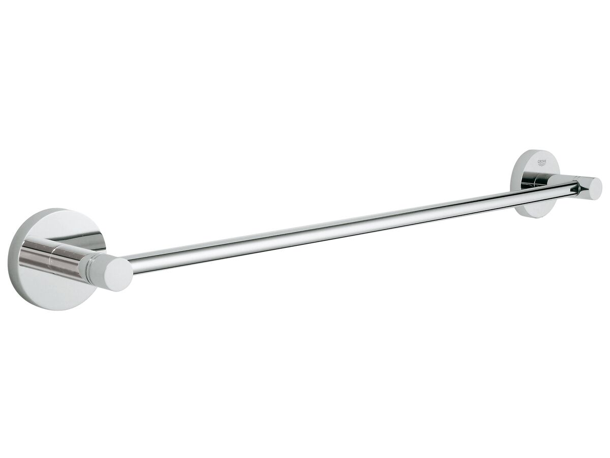 GROHE Essentials Accessories Towel Rail 450mm Chrome from Reece