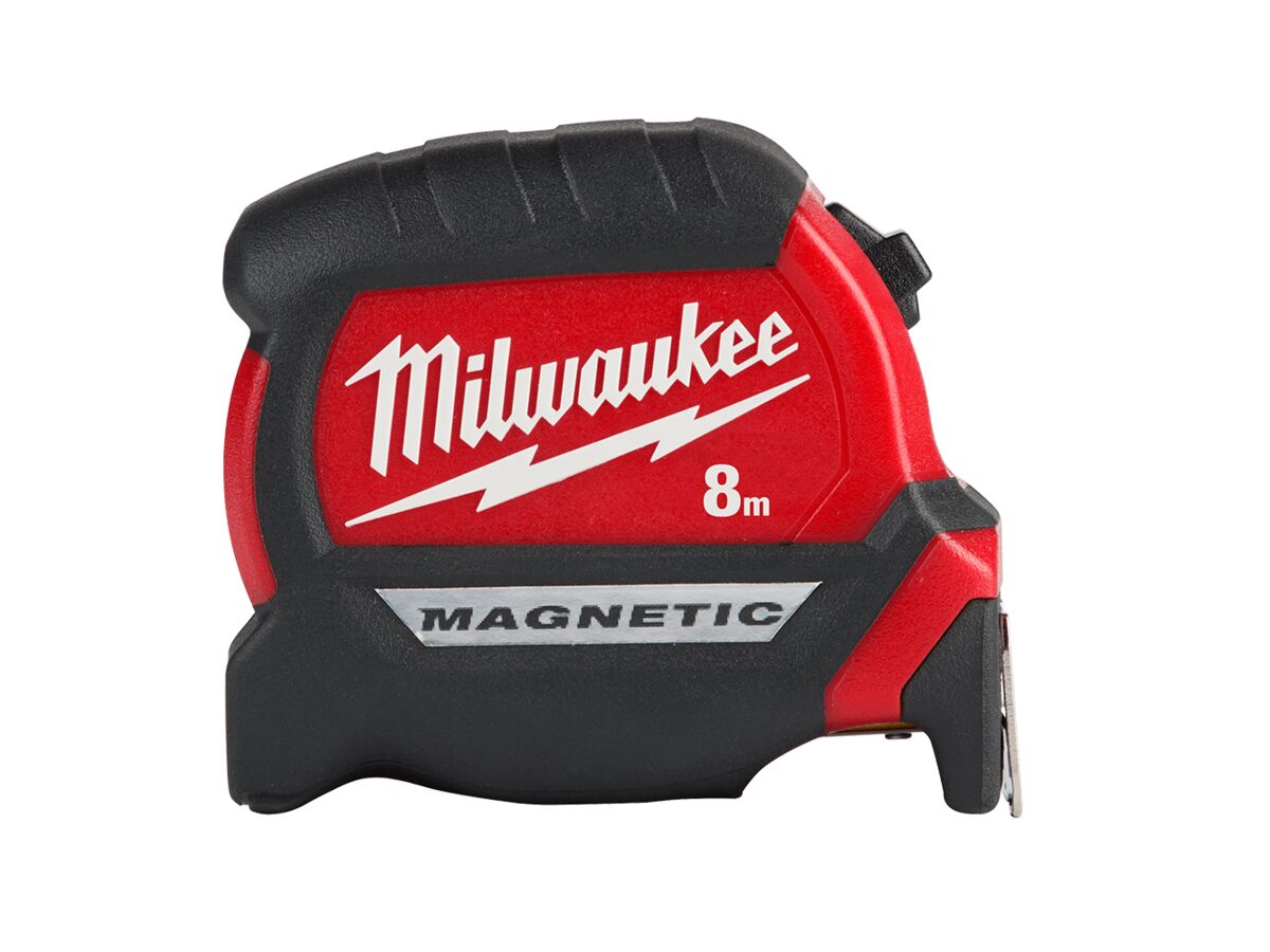 Milwaukee Compact Tape Measure 8mtr from Reece